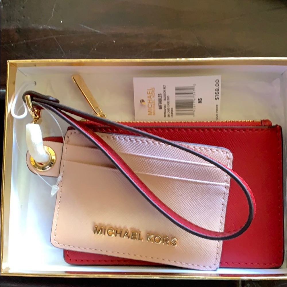 Michael Kors Wristlet Card Case-Brand New